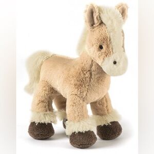 Retired Jellycat Fabulous Filly Palomino Horse Pony Plush Stuffed Animal Lovey